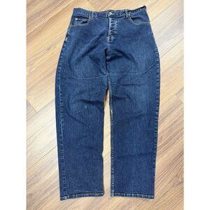 Vintage Split Skateboard Jeans Mens 36 Blue Y2K 90s Skater Baggy